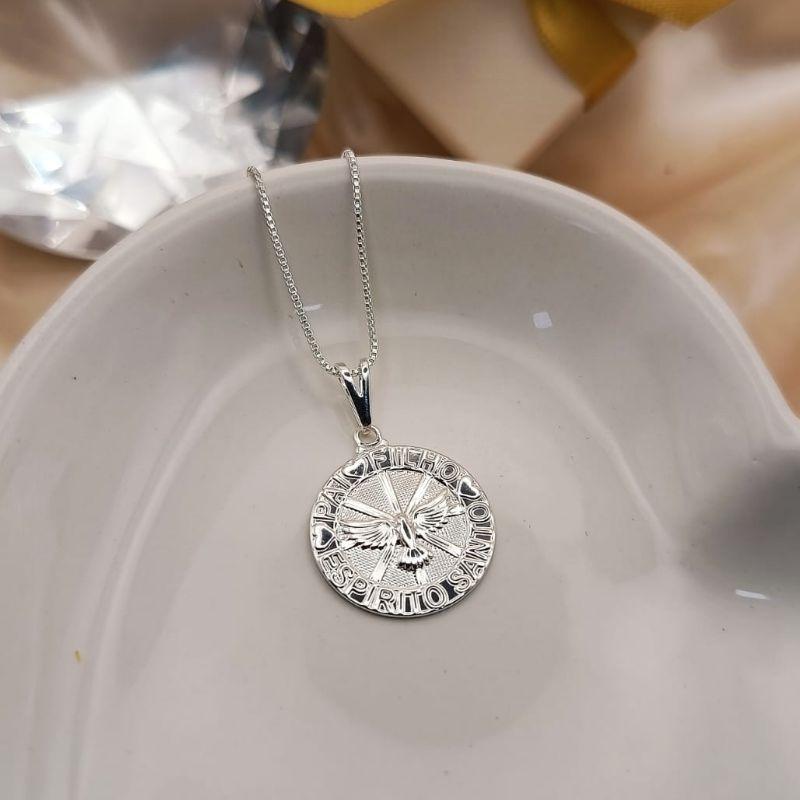 COLAR PAI FILHO E ESPIRITO SANTO REDONDO