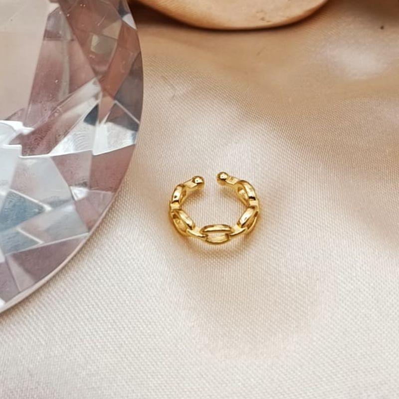 PIERCING FAKE ESTILO CORRENTE VAZADA LISA