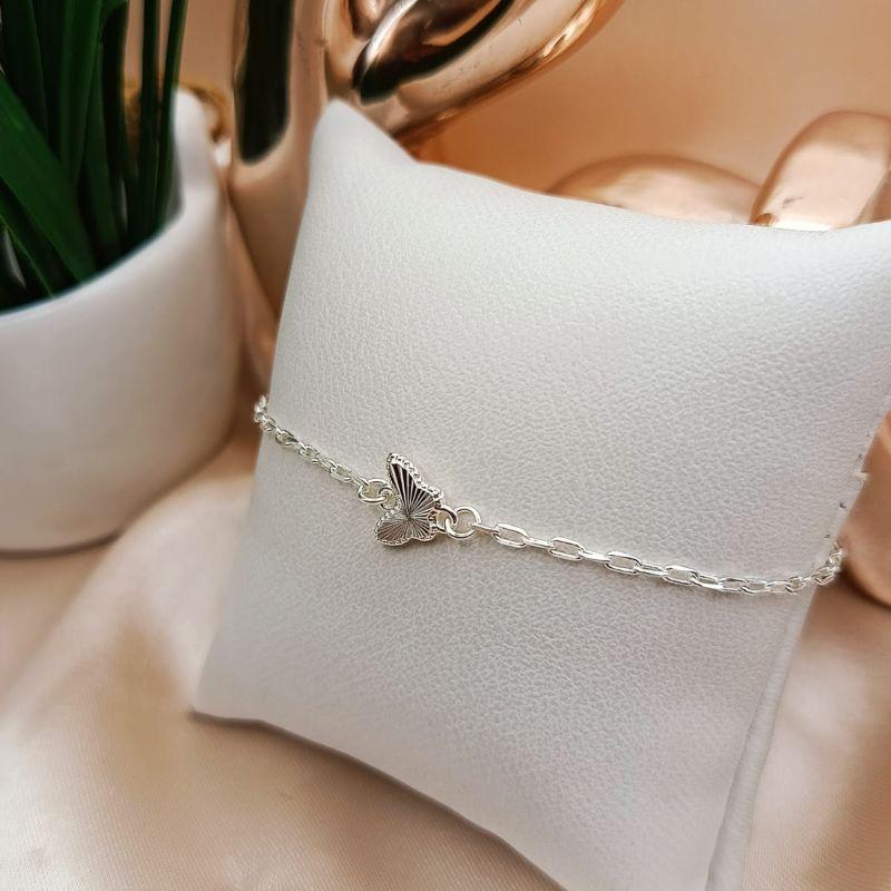 PULSEIRA COM BORBOLETA FOSCA NO CENTRO