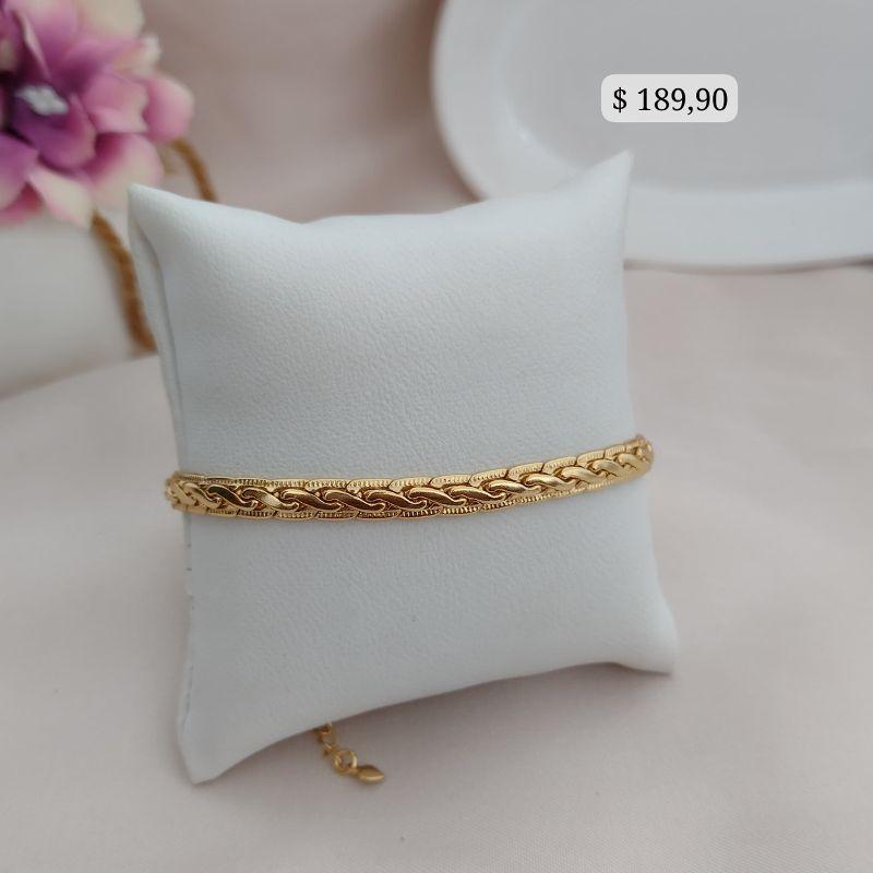 PULSEIRA TRAÇADA UNILATERAL COM BORDA NAS LATERIAS