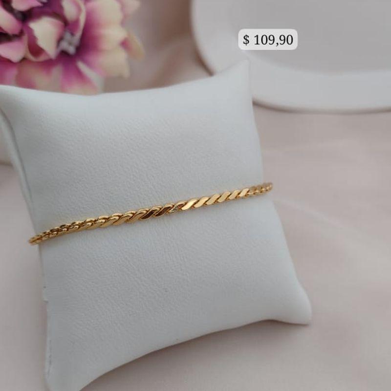 PULSEIRA TRANÇADA DUPLA UNILATERAL